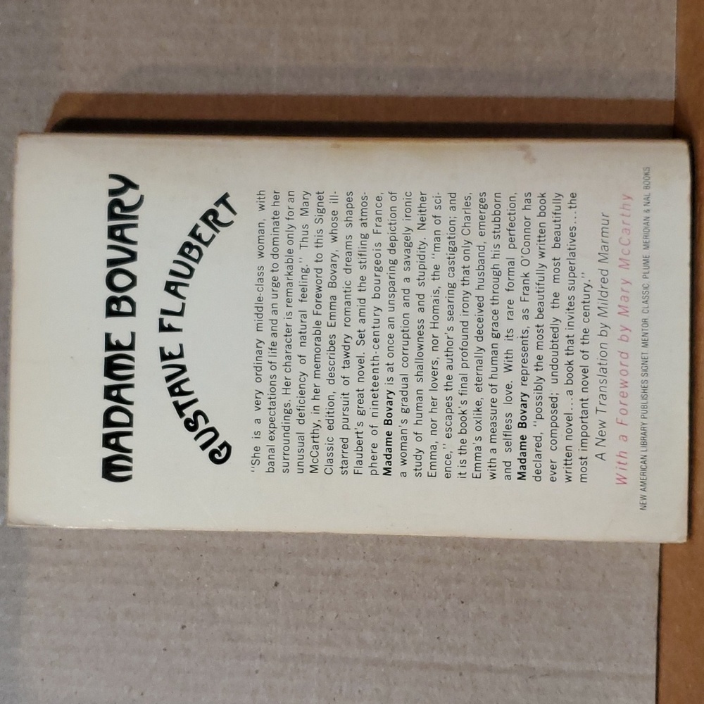 🇫🇷 Madame Bovary Gustave Flaubert paperback book - Picture 2 of 11